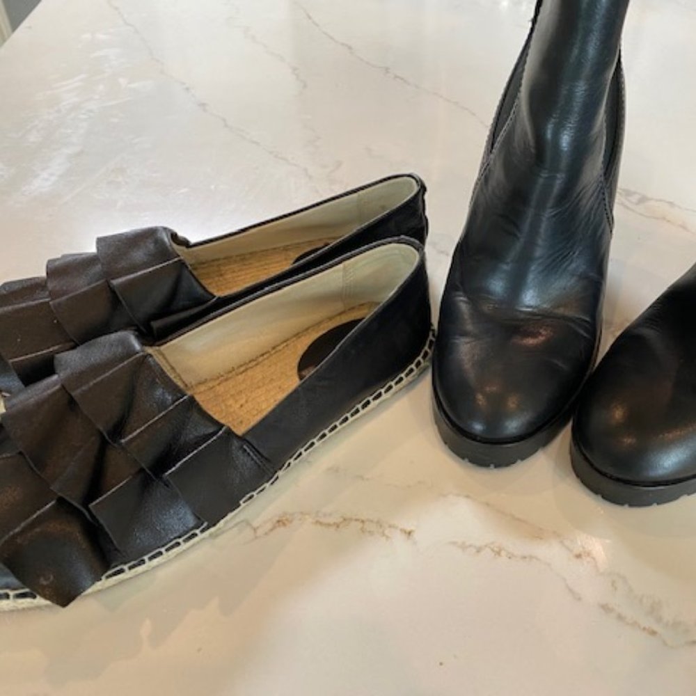 2 for 1 Michael Kors wedge boots and flats